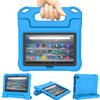 Amazon Fire 7 Tablet Case for Kids(12th Generation, 2022 Release), Lainergie Lightweight Shockproof Kids Friendly Fire 7 Kids Tablet Cover with Handle Stand Incompatible iPad Samsung Lenove, Blue view 1