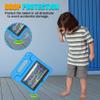 Amazon Fire 7 Tablet Case for Kids(12th Generation, 2022 Release), Lainergie Lightweight Shockproof Kids Friendly Fire 7 Kids Tablet Cover with Handle Stand Incompatible iPad Samsung Lenove, Blue view 3