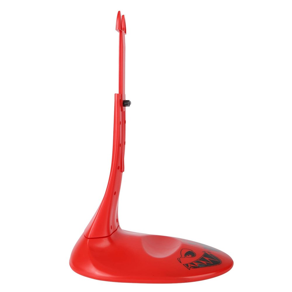 HERCHR 26in 27.5in 29in Freestanding Bike Stand for Garage Parking, Bike Parking Side Stand for Mountain MTB Road Bicycles Indoor(Red)
