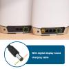 ECSiNG DC Booster Cable - LED Display, Step Up Converter 5V to 9V/12V, 0.8m Power Bank Router Cable with DC 5.5x2.1mm Jack 3.5x1.35mm for Power Adapter view 2