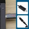 ECSiNG DC Booster Cable - LED Display, Step Up Converter 5V to 9V/12V, 0.8m Power Bank Router Cable with DC 5.5x2.1mm Jack 3.5x1.35mm for Power Adapter view 3