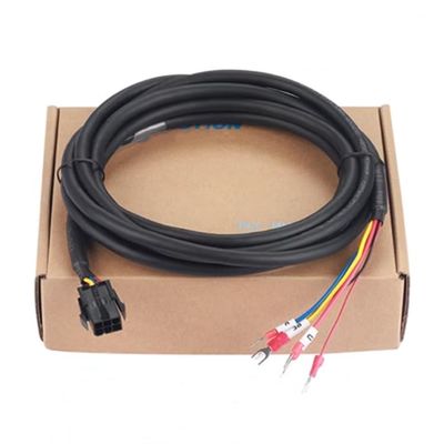 Applicable ASD-ABPW0103 Servo Motor Cable Small Power A2 Motor Cable 750W Inside with Brake Motor Cable: 5 Meters
