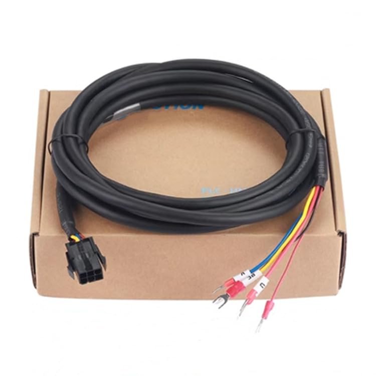 Applicable ASD-ABPW0103 Servo Motor Cable Small Power A2 Motor Cable 750W Inside with Brake Motor Cable: 5 Meters