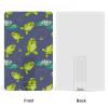 Frog in Lotus Pond USB Flash Drive Credit Card Design Memory Stick U Disk Thumb Business Gift 64G view 4