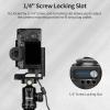 Nitze L Bracket for Panasonic S5 II / S5 IIX Camera, with Built-in Arca-Type Quick Release Plates, 1/4" Locaiting Hole and Threaded Holes, Compatible with DJI Stabilizers - T-P04A view 4