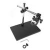 Digital Microscope Camera Table Stand Holder, Heavy Duty Multi-Axis Rotation Boom Large Stereo Table Stand Focusing Holder 50mm Ring for Microscope view 1