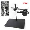 Digital Microscope Camera Table Stand Holder, Heavy Duty Multi-Axis Rotation Boom Large Stereo Table Stand Focusing Holder 50mm Ring for Microscope view 2