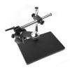 Digital Microscope Camera Table Stand Holder, Heavy Duty Multi-Axis Rotation Boom Large Stereo Table Stand Focusing Holder 50mm Ring for Microscope view 4