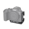 Nitze L-Bracket for Canon R6 Mark II / R6, with Built-in Arca Quick Release Plate and Multiple 1/4"-20 Thereaded Holes - T-C05A view 1