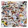100PCS Horse Stickers, Horse Riding Stickers Pack for Water Bottle, Laptop, Car, Luggage, Animal Gifts for Adults Teens Kids view 2