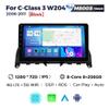 Car Radio Stereo for Mercedes Benz C-Class W204 S204 2008-2010, 8 Core Android 12 Head Unit Touch Screen Built in Apple Carplay Andriod Auto DSP IPS Bluetooth GPS Navigation (8-Core 8+256GB) view 2