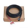 Applicable ASDB2PW0303 Servo Motor Cable Small Power B2 Motor Cable 750W Inside with Brake Motor Cable: 3 Meters view 1