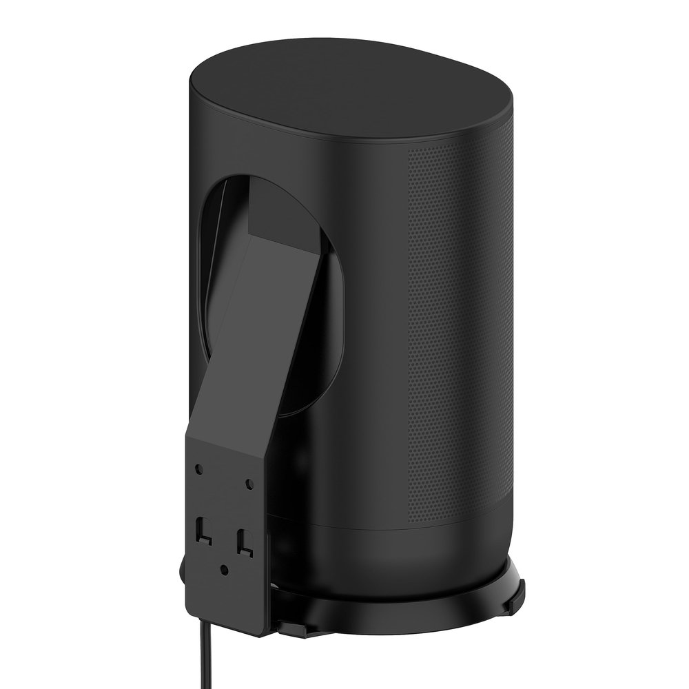 Wall Mount for Sonos Move, Black Wall Mount Bracket Replacement for Sonos Move Speaker