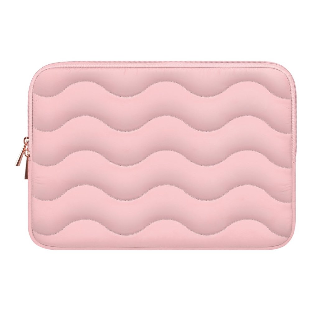 ARVOK Puffy Laptop Sleeve 15-16 inch for MacBook Air 15 inch/Pro 16 inch, Laptop Case Notebook Computer/Tablet Pouch Cover for HP/Dell/Asus/Acer/Samsung, Extra Bag, Women, Cute Carrying Case