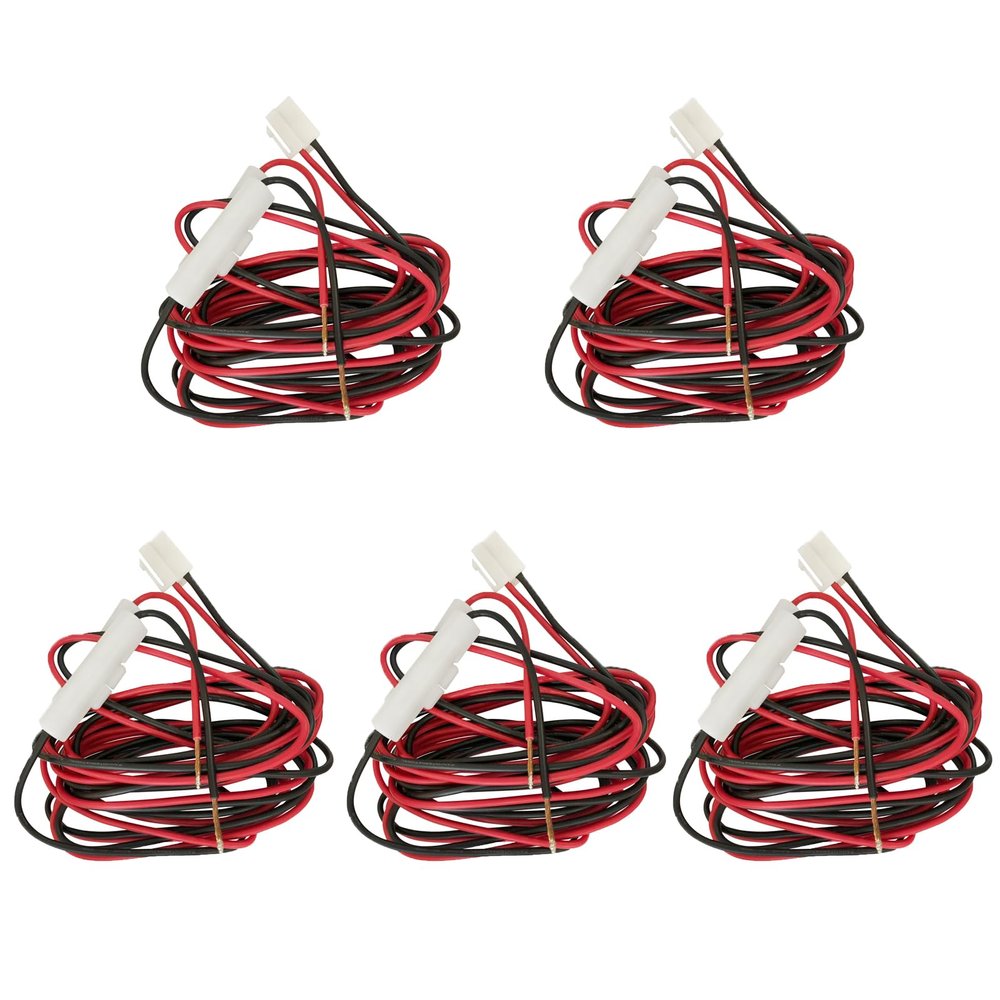 5Pack KCT-23 KCT-23M Power Cable Copper DC Cord for Mobile Radio NX700 NX800 NX5700 NX5800 NX5900 NX720H NX820H NX740H NX840H NX900 NX901 NX920G TK7160 TK8160 TK7360 TK8360 TK690 TK790 TK890 TK5710