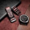 DAVILANE Compatible With Garmin Watch Band, Leather Watch Band Sports Strap For Fnix/Instinct/Tactix/Vivoactive/Approach/MARQ/Quatix/D2/Forerunner/Enduro,20/22/26MM view 2