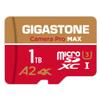 5-Years Data Recovery GIGASTONE 1TB Micro SD Card, 4K Camera Pro MAX, 4K Video Recording for GoPro, DJI, Drone, R/W up to 170/140 MB/s MicroSDXC Memory Card UHS-I U3 A2 V30, with Adapter view 1