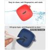 2 in 1 SKPY Shock-Absorption Anti-Fall Protective Case Compatible with JBL Tune 225 TWS/220 TWS with Carabiner Cleaning Tools Protective Cover for Boys Girls Womens Mens Teens view 2