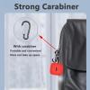 2 in 1 SKPY Shock-Absorption Anti-Fall Protective Case Compatible with JBL Tune 225 TWS/220 TWS with Carabiner Cleaning Tools Protective Cover for Boys Girls Womens Mens Teens view 3