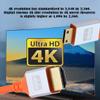 chenyang Mini HDMI Cable HDMI Ultra Soft High Flex HDTV Hyper Super Flexible Extension Cable 0.5M view 3