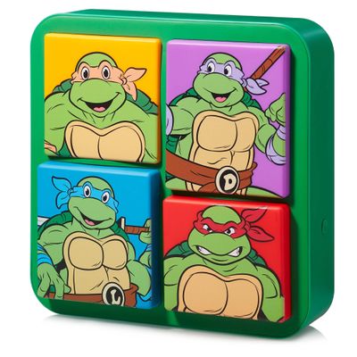 NUMSKULL Official TMNT 3D Logo Desk Lamp Wall Light for Bedroom, Office, Home, Study, Work - Official Teenage Mutant Ninja Turtles Merchandise