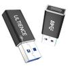 [10Gbps 2 Pack] USB C Female to USB A Male Adapter - USB 3.2 Converter High Speed 10Gbps Data Transfer & 60W Fast Charging, Compatible with Apple/iPhone/iPad view 1