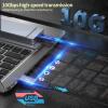 [10Gbps 2 Pack] USB C Female to USB A Male Adapter - USB 3.2 Converter High Speed 10Gbps Data Transfer & 60W Fast Charging, Compatible with Apple/iPhone/iPad view 2