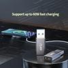 [10Gbps 2 Pack] USB C Female to USB A Male Adapter - USB 3.2 Converter High Speed 10Gbps Data Transfer & 60W Fast Charging, Compatible with Apple/iPhone/iPad view 3