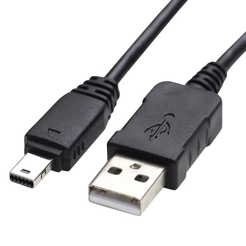 CAMULTI Digital Camera USB Cable 12pin with Magnetic Ring Data SYNC Transfer and Charging for Casio exilim EX-S10 S12 H10 F1 FS10 FC100 EX-TR150 Z1 Z2 Z8 Z9 Z11 Z20 Z29 Z77 Z80 Z100 Z200 Z270 3.3ft 1m