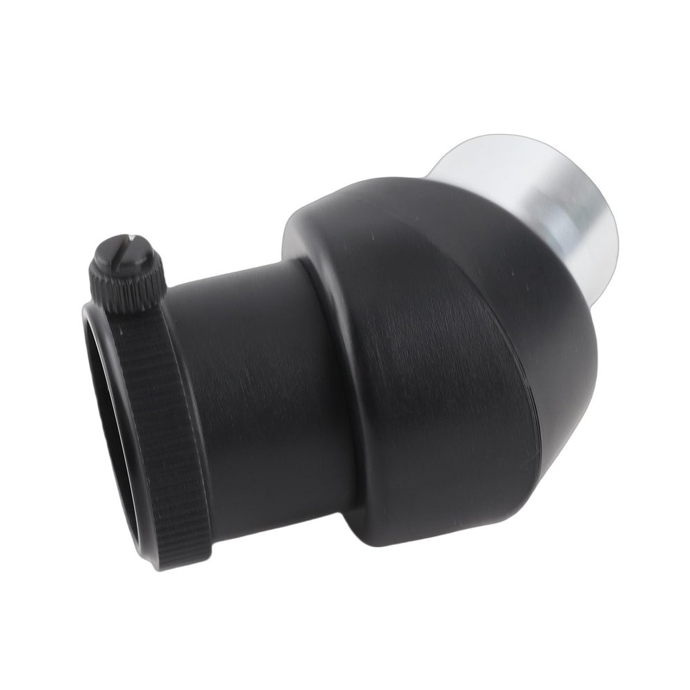 1.25 inch Diagonal Adapter Mirror Prism, 45 Degree Wide Viewing Optical Prism with Covers, Positive Prism Optic Mirror for Telescope Eyepiece Accessories