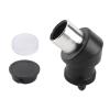 1.25 inch Diagonal Adapter Mirror Prism, 45 Degree Wide Viewing Optical Prism with Covers, Positive Prism Optic Mirror for Telescope Eyepiece Accessories view 2