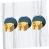 DOITOOL 3pcs Organizer for Kitchen Organizers for Kitchen Organizers for Bathroom Organizer Home organizing Broom Holder Suction Cup clamp mop clamp no Trace Bracket Deck mop Clip view 3