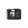 Minolta Waterproof Digital Camera - 48MP Photos, 4K UHD Video, Dual LCD Screens, 16ft Waterproof, 16X Zoom, Anti-Shake, Slow Motion, Compact Point-and-Shoot for Travel & Underwater (Black) view 2