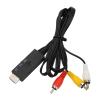 Goshyda AV to Cable, 3 to Sound Video Converter Cable for PS1, for, for, for N64, STB, VHS, VCR, DVD Players, 3.3ft view 1
