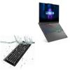 BoxWave Keyboard Compatible with Lenovo Legion Slim 7i (RTX 4060) - AquaProof USB Keyboard, Washable Waterproof Water Resistant - Jet Black view 1