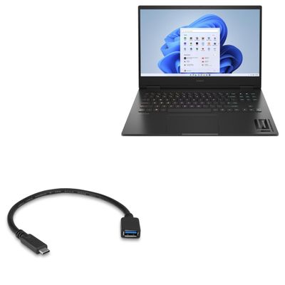 BoxWave Cable Compatible with HP Omen (16z-xf000) - USB Expansion Adapter, Add USB Connected Hardware to Your Phone