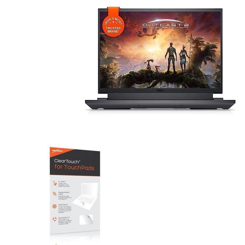 BoxWave Touchpad Protector Compatible with Dell G16 7630 (16 in) - ClearTouch for Touchpad (2-Pack), Pad Protector Shield Cover Film Skin