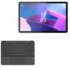 BoxWave Keyboard Compatible with Lenovo Tab P11 Gen 2 - SlimKeys Bluetooth Keyboard with Trackpad, Portable Slim TouchPad - Jet Black view 1