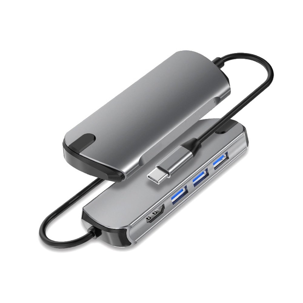 YIORYO 4 in 1 USB Hub Type-C USB Hub Multi Splitter Adapter 4 Ports USB Hub Expander High Speed Transmission Plug and Play for PC Computer