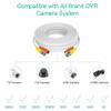 Aprelco 100ft White BNC Video Power Wire Cord Compatible with Samsung Camera Cable SDS-P4080 SDS-P4082 view 4