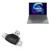 BoxWave Smart Gadget Compatible with Lenovo Legion 7 AMD (RX 6700M) - AllReader SD Card Reader, microSD Card Reader SD Compact USB - Jet Black view 1