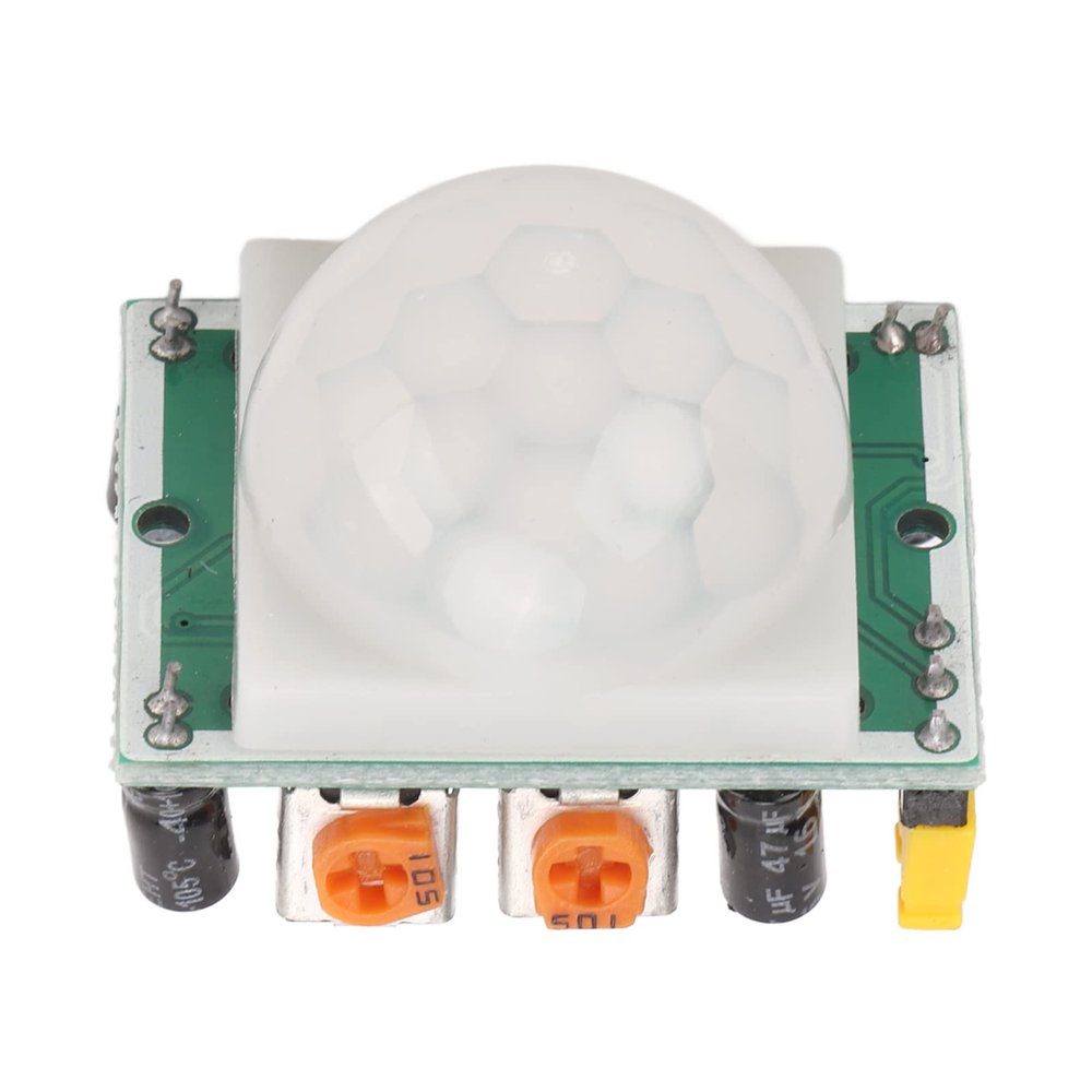Tyenaza PIR IR Module, Human Body Pyroelectric Infrared Sensor Module DC 4.820V for Buzzers Automatic Doors Electric Fans