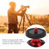Tyenaza Mini Ball Head, Tripod Ball Head Camera Mount Aluminium Alloy with 1/4in Screw for Monopod Sliding Rail view 4