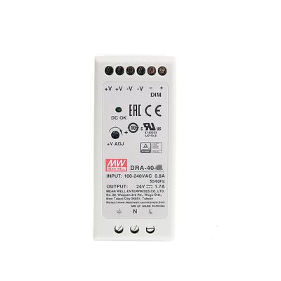 Mean Well DRA 40W 1.7A Switching Power Supply DRA-40-24
