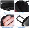 Lightweight Tpu Organizer Pouch Portable Phone Holder Bag for Travel Multi-purpose Storage for Music Players and Items Stylish Handbag Organizer (black) view 4