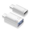 AreMe 2 Pack USB C and USB 3.0 OTG Adapter for iPhone/iPad, Support Connect Card Reader, U Disk, USB Flash Drive, Keyboard, Mouse, Lavalier Microphone, Digital Headphone view 1