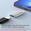 AreMe 2 Pack USB C and USB 3.0 OTG Adapter for iPhone/iPad, Support Connect Card Reader, U Disk, USB Flash Drive, Keyboard, Mouse, Lavalier Microphone, Digital Headphone view 4