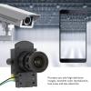 8mm 8MP HD F1.0 Fixed Focus Lens for Security Camera Surveillance, 104 Degrees Angle, Purpose Len Day or Night Full Color Warm Light Lens, Black Light Lens, YT10096 8MP H59 IR071 view 2