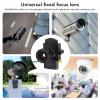 8mm 8MP HD F1.0 Fixed Focus Lens for Security Camera Surveillance, 104 Degrees Angle, Purpose Len Day or Night Full Color Warm Light Lens, Black Light Lens, YT10096 8MP H59 IR071 view 4
