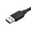StarTech.com 1m 3 ft Slim Micro USB 3.0 Cable M/M - Right-Angle Micro-USB - USB 3.0 A to Micro B - Angled Micro USB - USB 3.1 Gen 1 5Gbps (USB3AU1MRS), Black (Pack of 2) view 3